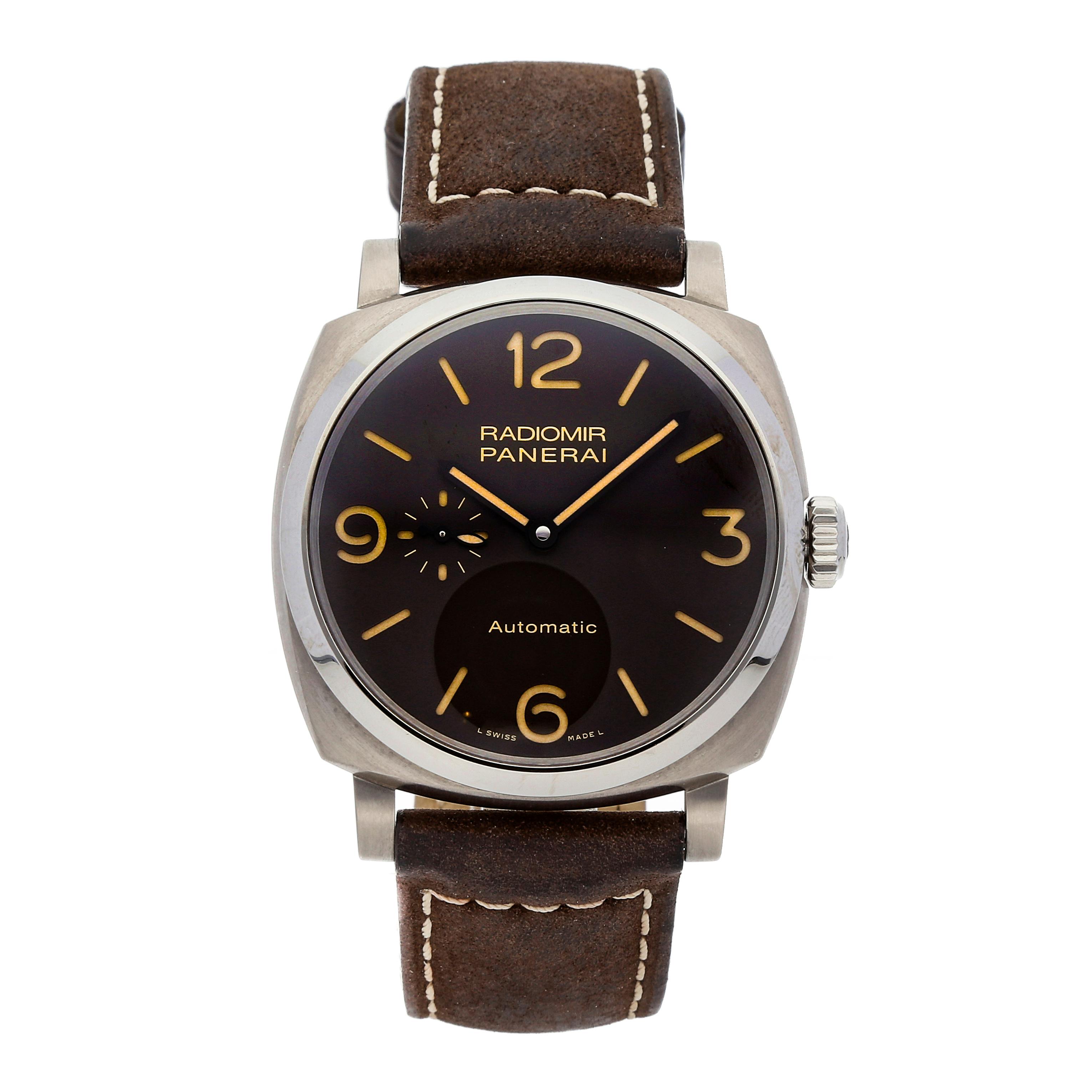 Pre Owned Panerai Radiomir 1940 3 Days Titanio PAM 619 WatchBox